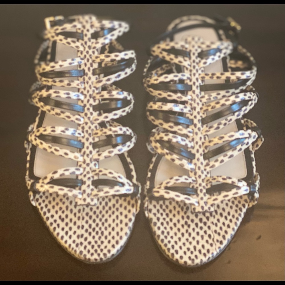 HOST PICK ‼️Jason Wu Snakeskin Strap Flat Sandal 10/40 NWT box